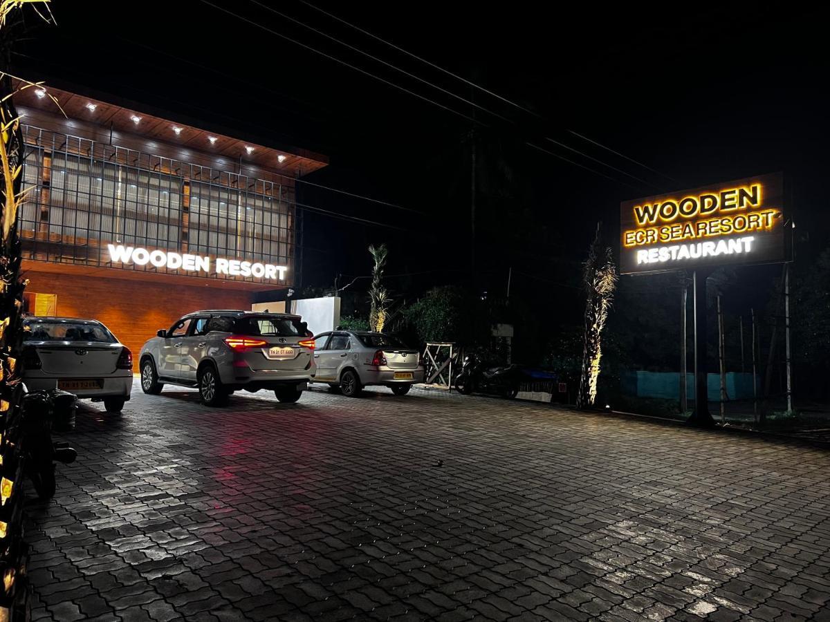 Wooden Ecr Sea Resort ปอนดิเชอรี ภายนอก รูปภาพ